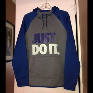 Nike Just Do It pullover hoodie - L